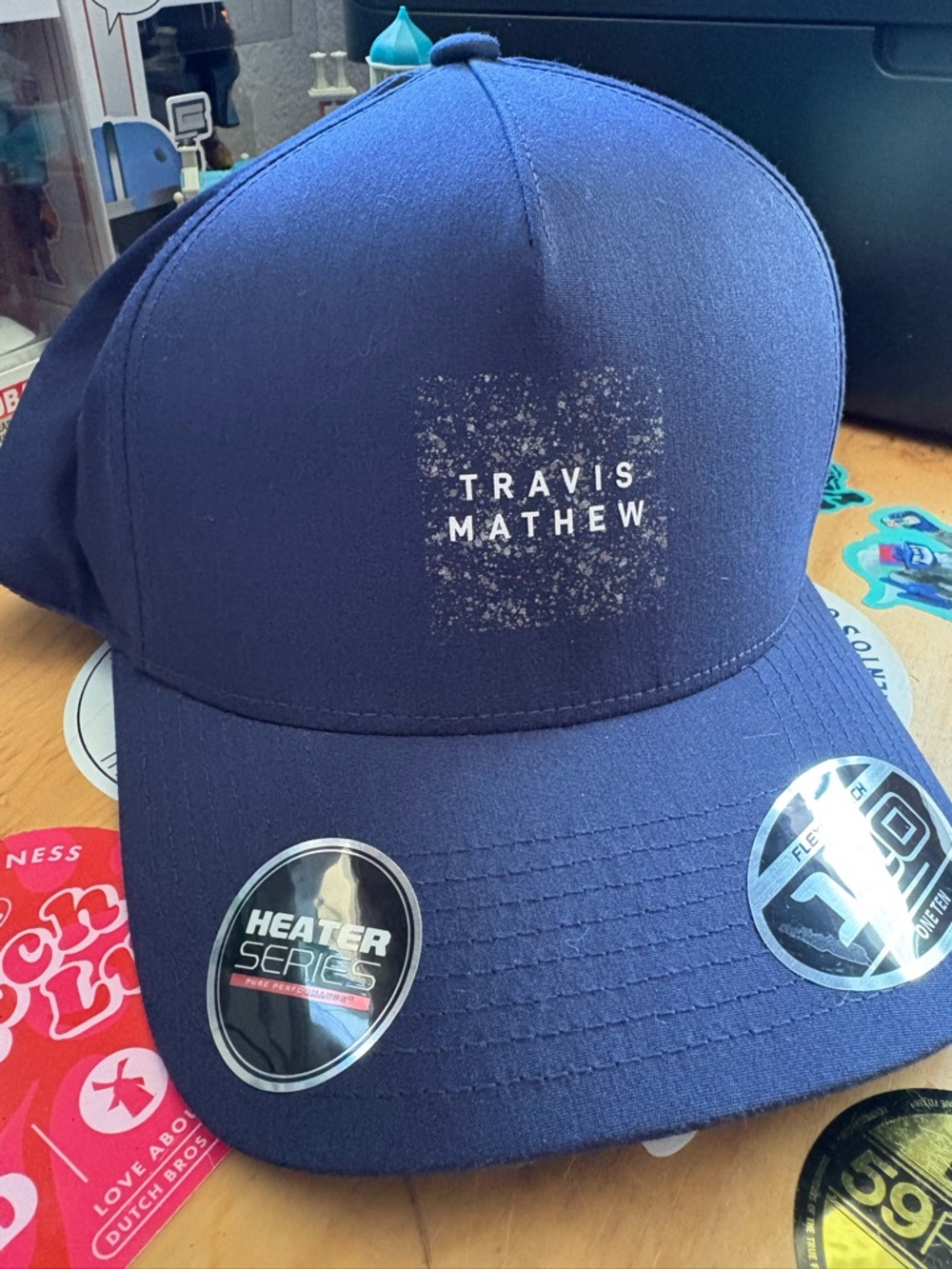 Travis Mathew Splatter-Print Hat